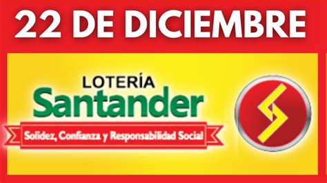 lotería de santander 22 de diciembre